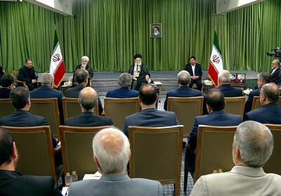 دیدار اعضای دولت سیزدهم با امام خامنه‌ای - تسنیم