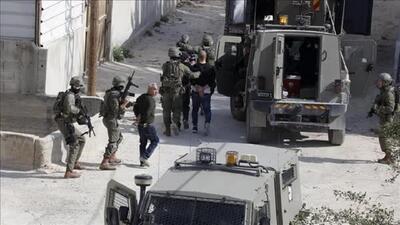 افزایش شمار بازداشت شدگان فلسطینی در کرانه باختری