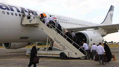 برگشت ۴۰ هزار زائر ایرانی به کشور از فرودگاه مدینه
