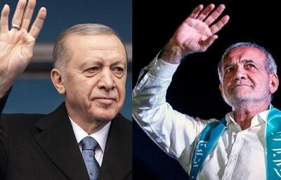 تماس تلفنی رئیس جمهور ترکیه با مسعود پزشکیان / اردوغان: معتقدم در دوره جدید روابط دو کشور در هر زمینه‌ای توسعه خواهد یافت - عصر خبر