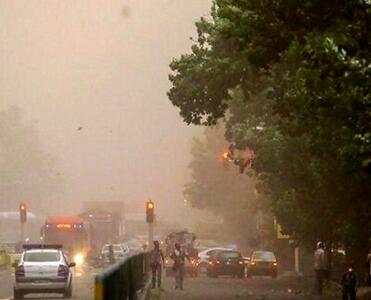 هشدار هواشناسی به مردم جنوب تهران | تا ساعت ۱۲ ظهر منتظر طوفان و گرد و غبار باشید