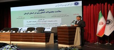 همایش سلامت محصولات کشاورزی در استان کرمان برگزار شد