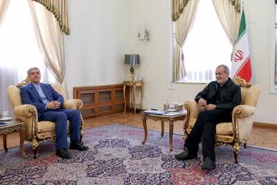 علی طیب‌نیا با رئیس جمهور منتخب دیدار کرد - شهروند آنلاین