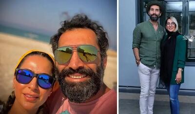 بیوگرافی هادی کاظمی و تصاویر جذاب با همسرش / مهمانی در ویلا با دوستان سمانه پاکدل