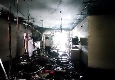 وقوع آتش‌سوزی در دانشگاه علوم پزشکی ایرانشهر- فیلم فیلم استان تسنیم | Tasnim