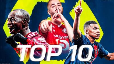 ۱۰ گل برتر در لیگ یک فرانسه فصل (۲۰۲۴-۲۰۲۳)