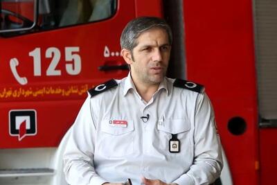 فیلم منتشر شده در فضای مجازی درباره آتش سوزی در خیابان کریم خان صحت ندارد