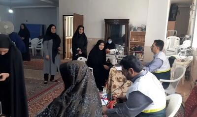 ارائه خدمات درمان رایگان در منطقه محمد شهر کرج