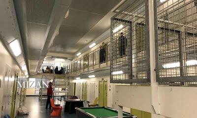 نگرانی بازرسان از وضعیت مرکز زندانی مهاجران در انگلیس