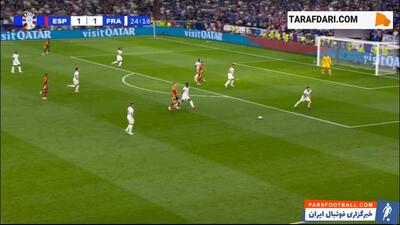 گل به خودی ژول کونده مقابل اسپانیا (اسپانیا 2-1 فرانسه) - پارس فوتبال | خبرگزاری فوتبال ایران | ParsFootball