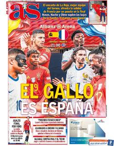 روزنامه آ اس| ال‌گالو اسپانیایی است - پارس فوتبال | خبرگزاری فوتبال ایران | ParsFootball