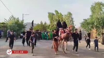 عزاداری سید و سالار شهیدان  در روستای شعبجره زرند + فیلم