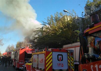 ماجرای آتش‌سوزی گسترده در خیابان کریمخان