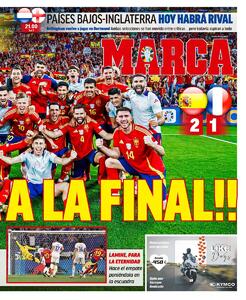 روزنامه مارکا| سوپراسپانیا به سوی فینال!