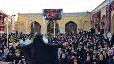 تجمع  ۱۰۰۰ نفری کودکان عاشورایی در کرمانشاه برگزار شد
