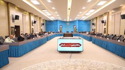 برگزاری جلسه ستاد اربعین حسینی استان یزد