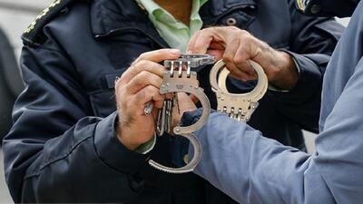دستبند پلیس بر دستان سارق اماکن خصوصی در هندیجان