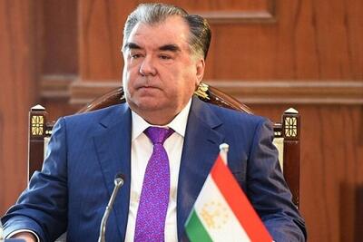 پیام رییس‌جمهور تاجیکستان به مسعود پزشکیان