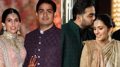 شلوکا آمبانی، عروس ثروتمندترین مرد هند بهترین ساری امسال رو پوشیده! - خبرنامه