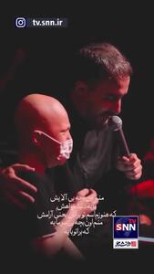 مداحی متفاوت محمد حسین پویانفر در کنار کودک سرطانی