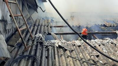 مشخص شدن علت آتش سوزی شرکت کاله در رشت