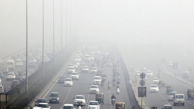 هوای آلوده پایتخت در صبح روز جمعه