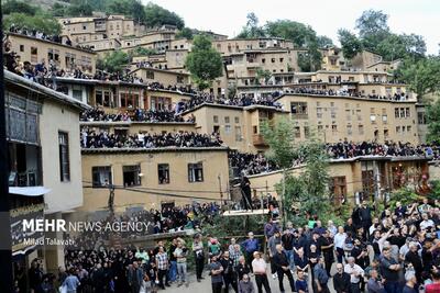 مراسم سنتی علم بندان ماسوله برگزار شد