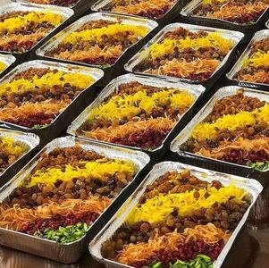 طرز تهیه عدس پلوی هیئتی برای ۱۰۰ تا ۱۵۰ نفر