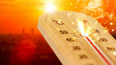 ثبت دمای بالای ۵۰ درجه در ۱۰ شهر خوزستان