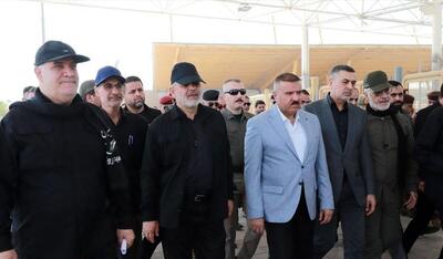 بازدید وزیران کشور ایران و عراق از گذرگاه اربعین مرز شلمچه