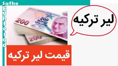 لیر تا این درصد سقوط کرد! / قیمت لیر ترکیه امروز جمعه ۲۲ تیر ماه ۱۴۰۳