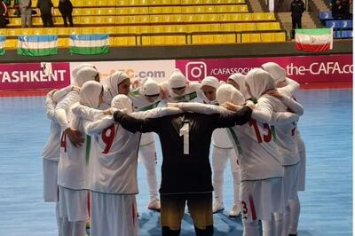 ناکامی عجیب تیم ملی فوتسال زنان مقابل ازبکستان