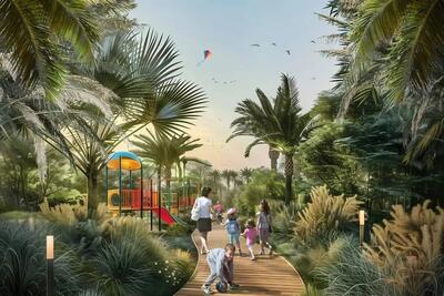 پروژه جدید دبی: ساخت ستون سبز ۶۴ کیلومتری در مرکز شهر (+عکس)