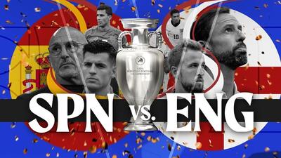 قهرمانی فینال یورو ۲۰۲۴ به اسپانیا می‌رسد یا انگلیس؟