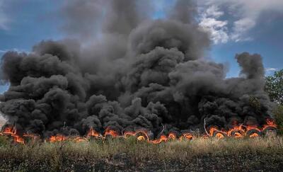 خسارت ۴۶۰ هکتار از عرصه‌های طبیعی در آتش سوزی خائیز