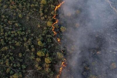 مهار آتش‌سوزی در سه منطقه حفاظت شده بهبهان