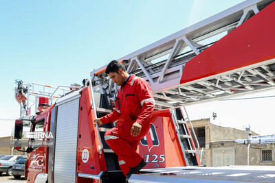 ۸۵ آتش‎‌نشان در زنجان مراسم یوم العباس را پوشش می‌دهند