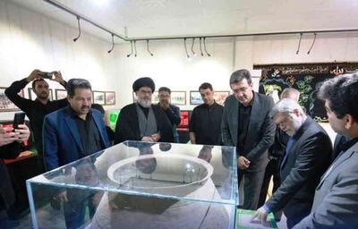 فیلم | افتتاح «نمایشگاه محرم و سنت‌ها» در بافق یزد