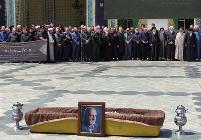 برگزاری مراسم یادبود پدر شهیدان حجازی در حرم مطهر رضوی