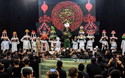 تصاویر | مجالسی شبیه عروسی در شب هشتم محرم در شهرهای عرب نشین خوزستان