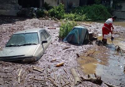 امدادرسانی به بیش از ۱۴۰۰ نفر گرفتار در سیلاب روز گذشته
