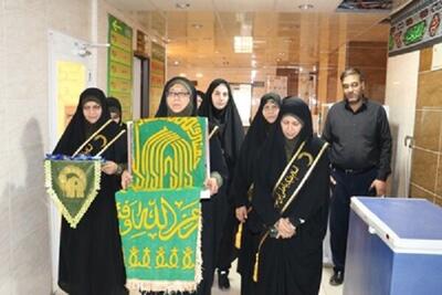 پرچم‌گردانی حرم امام رضا(ع) و تکریم حجاب و عفاف در شیراز انجام شد