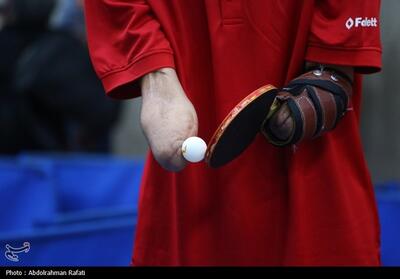 مسابقات تنیس روی میز جانبازان و معلولین کشوری در همدان- عکس صفحه استان تسنیم | Tasnim