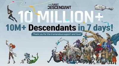 جذب 10 میلیون گیمر در هفته اول بازی The First Descendant