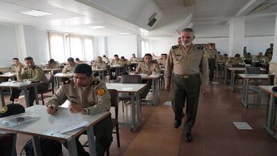 نخستین آزمون پیامدسنجی نظام آموزش نیرو‌های چهارگانه ارتش برگزار شد