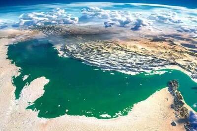 افزایش سرعت وزش باد و افزایش ارتفاع امواج دریا در خلیج‌فارس