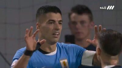 گل دوم اروگوئه به کانادا (لوئیس سوارز در دقیقه 92)