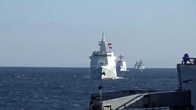 پکن: گشت‌زنی دریایی مشترک روسیه و چین علیه هیچ کشوری نیست