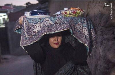عکس/ آیین اطعام‌ دهی در روستای کوهستان بهشهر در استان مازندران