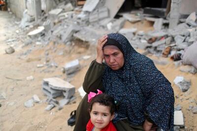 خانواده‌های فلسطینی در غزه بارها مجبور به فرار شده‌اند